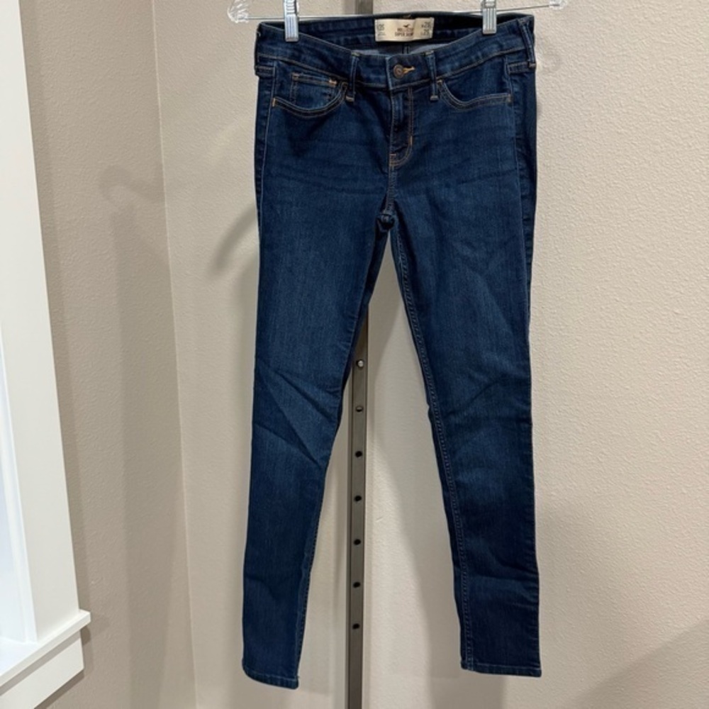 Hollister super skinny dark wash jeans size 3S